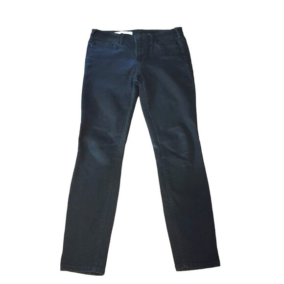 Pilcro & the‎ Letterpress Mid Rise Skinny Jeans Black Size 28 - Picture 2 of 5